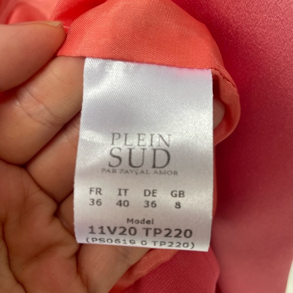 Plein Sud pink jacket size XS - Picture 4 of 7